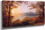 Sunset, Hudson River By Jasper Francis Cropsey By Jasper Francis Cropsey