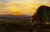 Sunset From Chilworth Common, Hampshire By John Atkinson Grimshaw By John Atkinson Grimshaw