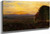 Sunset From Chilworth Common, Hampshire By John Atkinson Grimshaw By John Atkinson Grimshaw