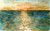 Sunset On The Sea1 By Eugene Delacroix By Eugene Delacroix