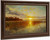 Sunset Over A Danish Fjord By Peder Mork Monsted
