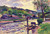 Tavern By The Water By Maximilien Luce By Maximilien Luce