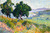 Te Baie De Saint Clair By Henri Edmond Cross By Henri Edmond Cross