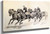 Team Of Calvary Horses Pulling A Caisson By Frederic Remington