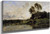 The Banks Of The Oise By Charles Francois Daubigny By Charles Francois Daubigny