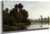 The Banks Of The River By Charles Francois Daubigny By Charles Francois Daubigny