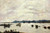 The Bay And The Mountains Of Lesterel, Golfe Juan By Eugene Louis Boudin