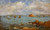 The Bay Of Douarnenez 1 By Eugene Louis Boudin