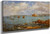 The Bay Of Douarnenez 1 By Eugene Louis Boudin