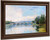 The Bridge At Maisons Laffitte By Albert Lebourg By Albert Lebourg