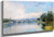 The Bridge At Maisons Laffitte By Albert Lebourg By Albert Lebourg