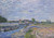 The Dam At Saint Mammes By Alfred Sisley