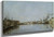 The Dutch Dock, Dunkerque By Eugene Louis Boudin