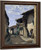 A Village Street, Dardagny By Jean Baptiste Camille Corot