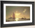 The Gondolier On Sea At Night By Ivan Constantinovich Aivazovsky By Ivan Constantinovich Aivazovsky