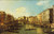 The Grand Canal From The Palazzo Dolfin By Canaletto By Canaletto