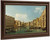 The Grand Canale From The Palazzo Foscari By Canaletto By Canaletto