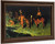 The Grass Fire By Frederic Remington