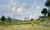The Harvest Near Trouville By Eugene Louis Boudin