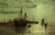 The Lighthouse At Scarborough By John Atkinson Grimshaw By John Atkinson Grimshaw