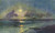 The Moonrize In Feodosiya By Ivan Constantinovich Aivazovsky By Ivan Constantinovich Aivazovsky