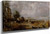 The Opening Of Waterloo Bridge By John Constable By John Constable