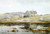 The Pink House, Monhegan Village, December By Samuel P R Triscott American 1846 1925 The Pink House, Monhegan Village, December By Samuel P R Triscott American 1846 1925