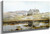 The Pink House, Monhegan Village, December By Samuel P R Triscott American 1846 1925 The Pink House, Monhegan Village, December By Samuel P R Triscott American 1846 1925