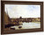 The Port Of Dieppe By Charles Francois Daubigny By Charles Francois Daubigny