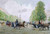 The Promenade On The Champs Elysees By Jean Georges Beraud By Jean Georges Beraud