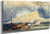 The Rock Of Gibraltar, With Shipping In The Foreground By Joseph Mallord William Turner