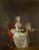 A Young Woman Playing The Guitar With A Songbird On Her Hand By Louis Leopold Boilly By Louis Leopold Boilly