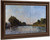 The Seine At Bougival 55 By Alfred Sisley The Seine At Bougival 55 By Alfred Sisley