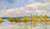 The Seine At Guernes By Maximilien Luce By Maximilien Luce