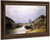 The Seine At Pont Marie By Stanislas Lepine The Seine At Pont Marie By Stanislas Lepine