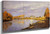 The Seine Near Bougival By Claude Oscar Monet The Seine Near Bougival By Claude Oscar Monet