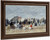 Trouville, Beach Scene1211 By Eugene Louis Boudin