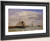 Trouville, The Jettys, High Tide 1 By Eugene Louis Boudin Trouville, The Jettys, High Tide 1 By Eugene Louis Boudin