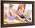Two Children On The Beach By Maximilien Luce By Maximilien Luce Two Children On The Beach By Maximilien Luce By Maximilien Luce