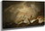Two English Ships Wrecked In A Storm Off A Rocky Coast By Willem Van De Velde The Younger