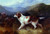 Two Setters In A Landscape By George Armfield