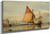 Venetian Fishing Craft Off The Adriatic Shore Of The Lido By Edward William Cooke, R.A. Venetian Fishing Craft Off The Adriatic Shore Of The Lido By Edward William Cooke, R.A.