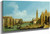 Venice The Grand Canal From The Carita Towards The Bacino By Canaletto By Canaletto