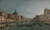 Venice The Upper Reaches Of The Grand Canal With S. Simeone Piccolo By Canaletto By Canaletto