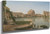 View Across The Tiber To Castel S. Angelo, Rome By Christoffer Wilhelm Eckersberg