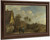 View Of A Village With Three Peasants Talking In The Foreground By David Teniers The Younger