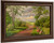 View Of The Blooming Garden By Johan Krouthen