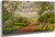 View Of The Blooming Garden By Johan Krouthen