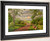 View Of The Blooming Garden By Johan Krouthen