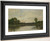 View On The Oise By Charles Francois Daubigny By Charles Francois Daubigny